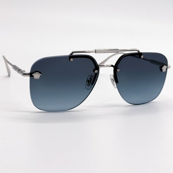 NEW VERSACE SUNGLASSES VE2296 1000/V1 UNISEX EYEWEAR VE2296 1000V1 main image 4
